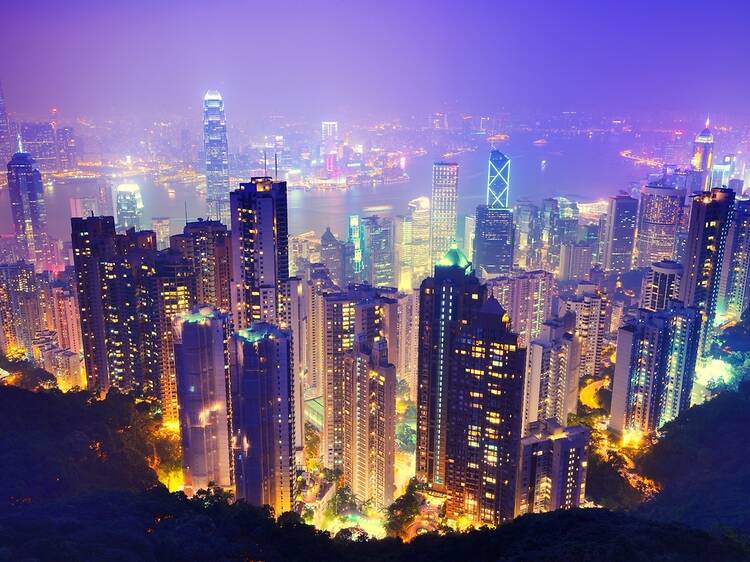 The futuristic city with the most skyscrapers in the world