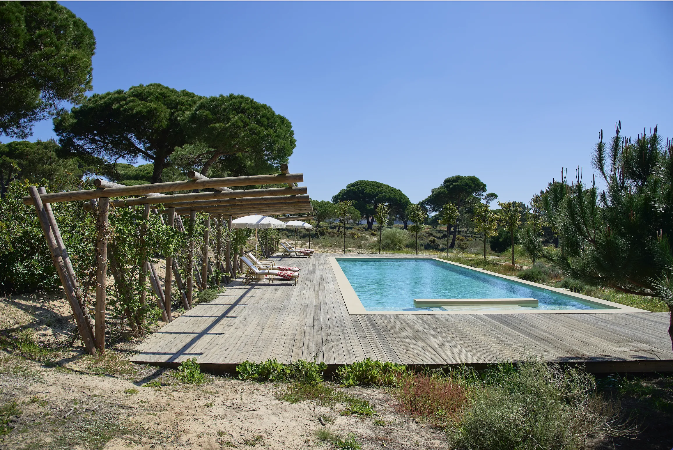 Vermelho villas privadas