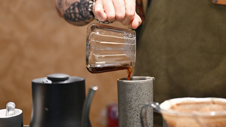 CMCR Barista at work