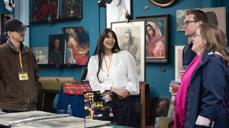 Step inside artist studios at the Wimbledon Art Fair