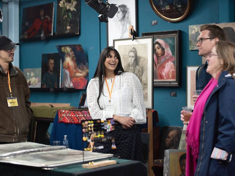 Step inside artist studios at the Wimbledon Art Fair