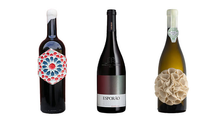 Vinhos que parecem obras de arte