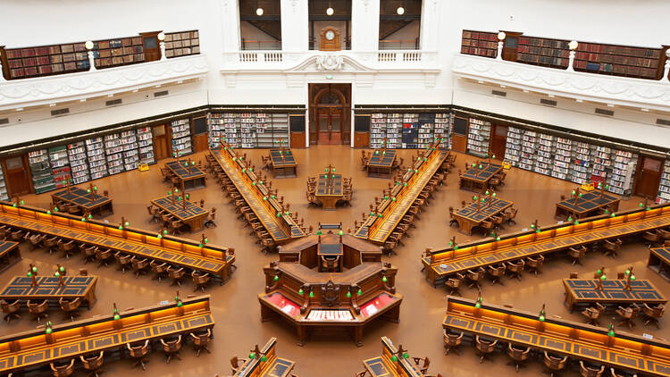 La Trobe Reading Room at SLV