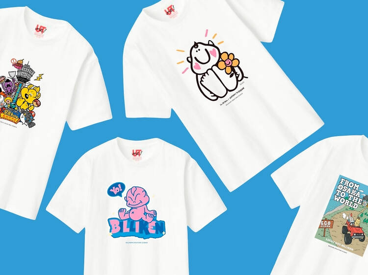 These artist-designed Billiken T-shirts are created just for Uniqlo Osaka stores