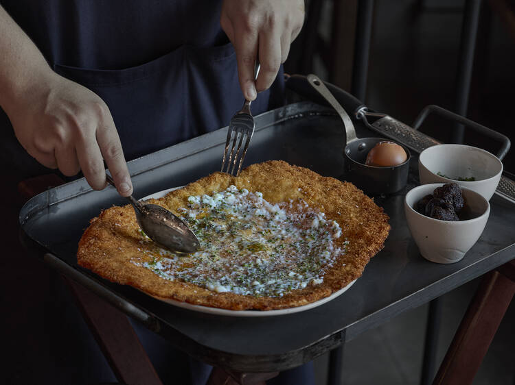 Jantar um panado gigante