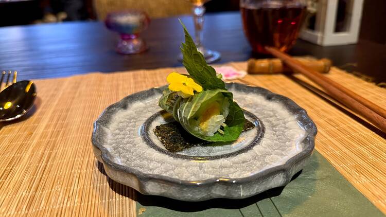 Vegetarian course at Taste of Beauty 