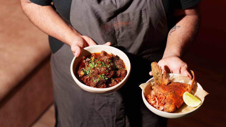 Curries at Bazaar & Bar