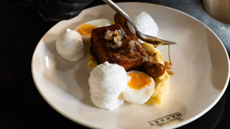 Making Szaletly reimagined layered potatoes
