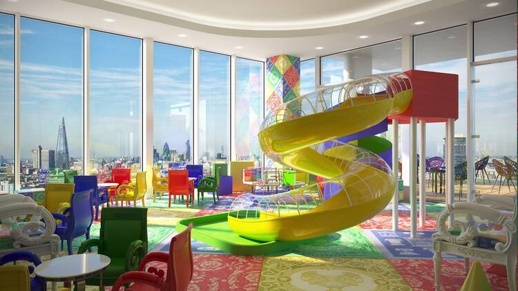 DAMAC Tower Nine Elms Versace Penthouse kids playroom