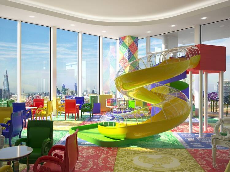 London’s first ever penthouse designed by Versace is up for sale