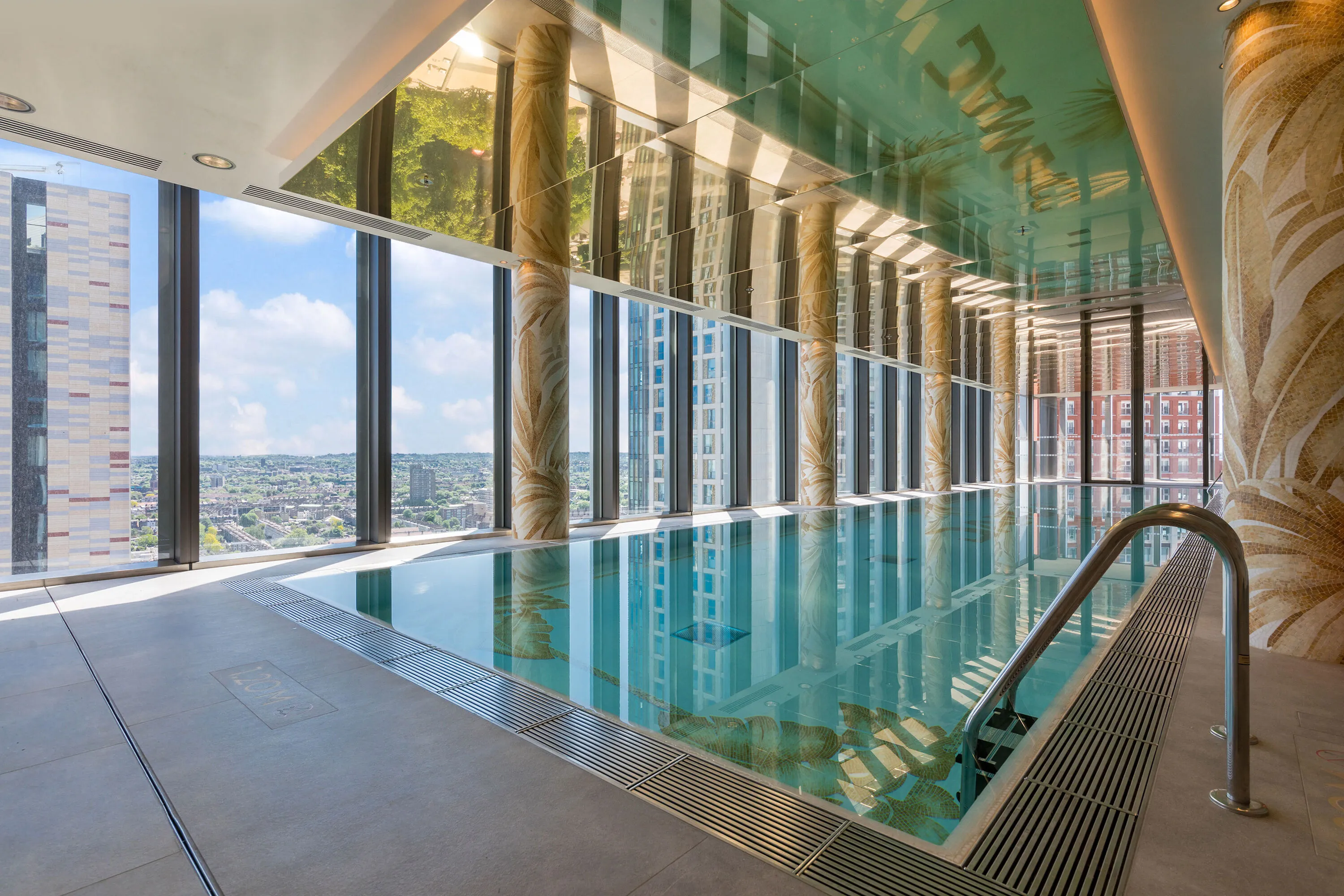 DAMAC Tower Nine Elms Versace Penthouse swimming pool
