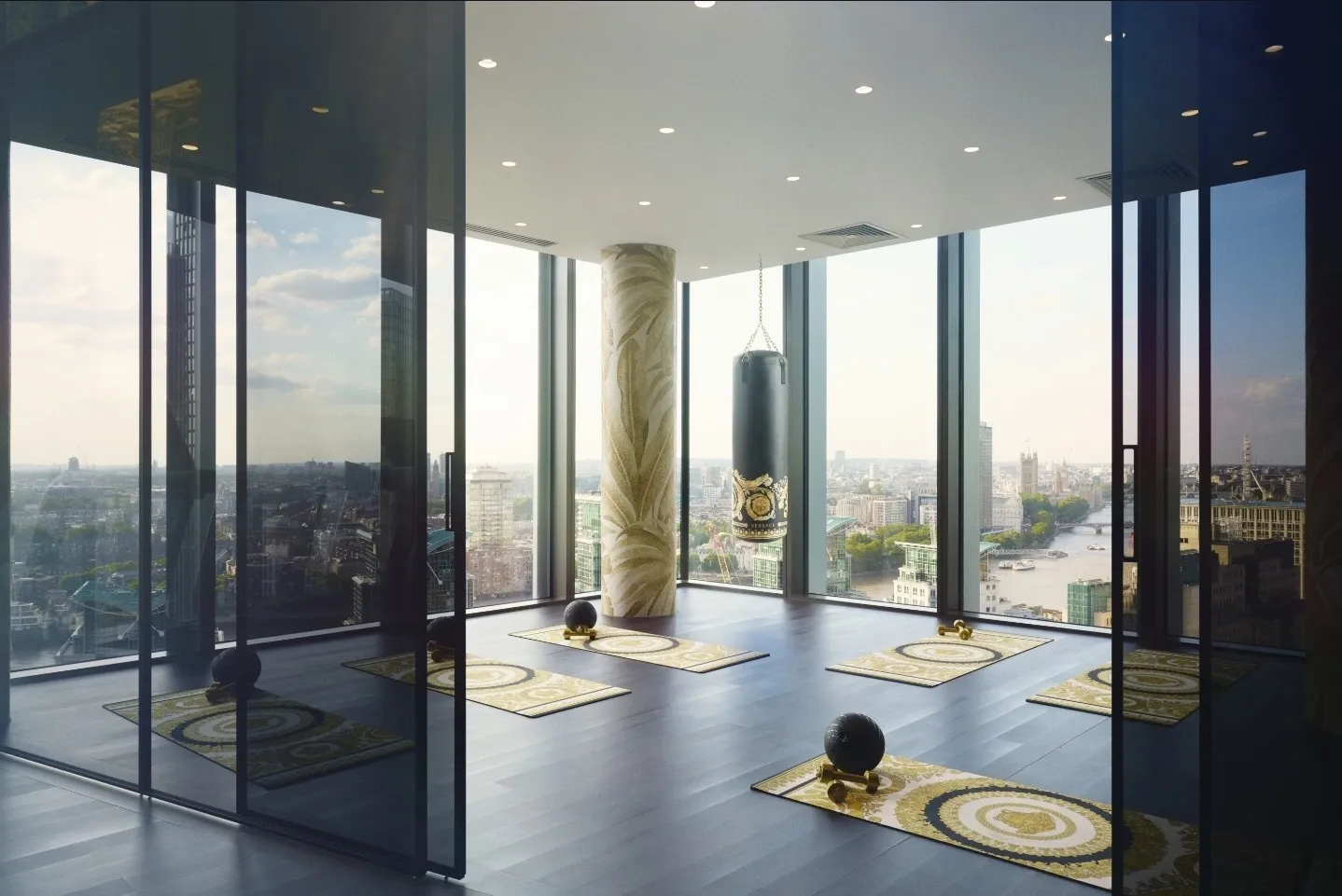 DAMAC Tower Nine Elms Versace Penthouse gym
