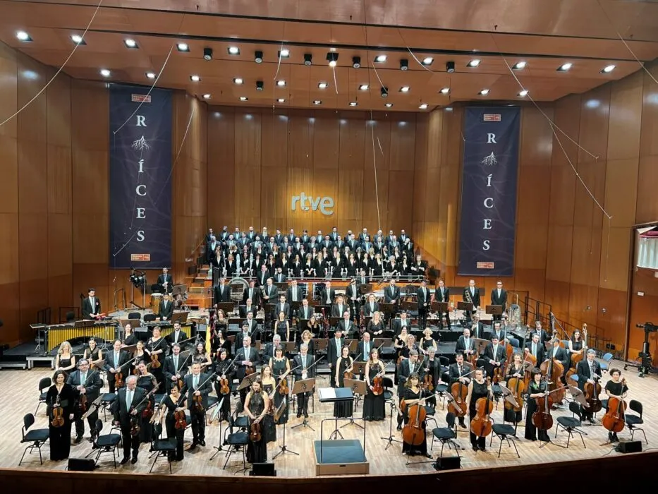 Imagen de archivo de la Orquesta y Coro de RTVE