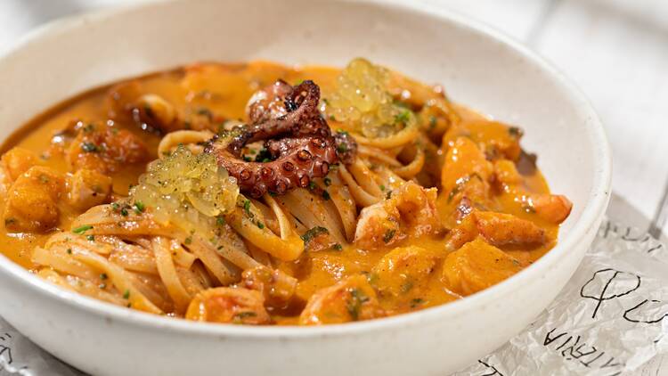 Linguini do mar