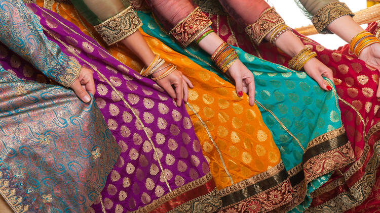 Bollywood dancers