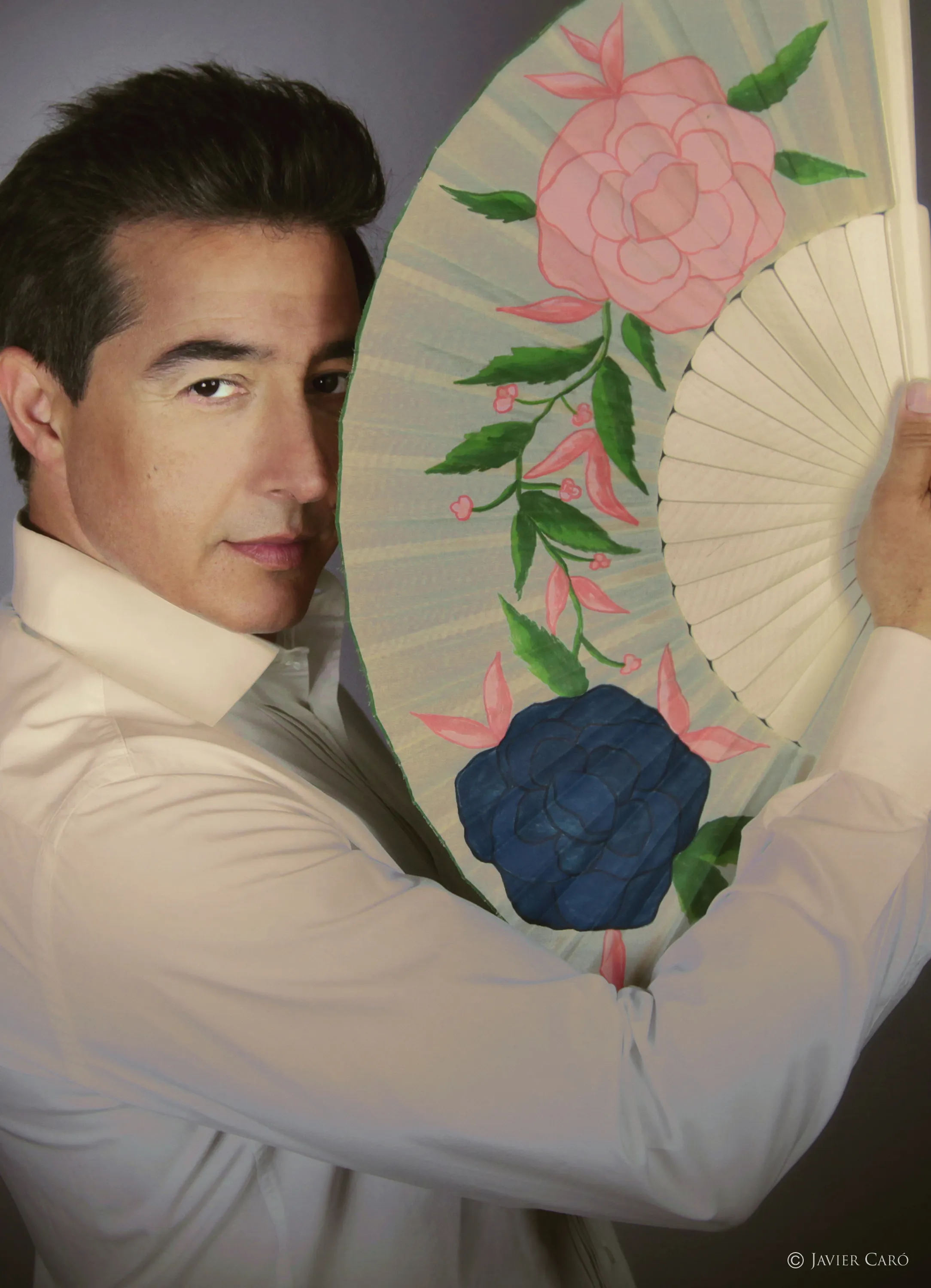 El artista Juan Valderrama