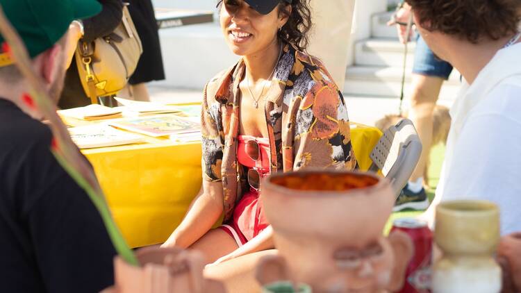Pick up some arty goodies at the Artist Market
