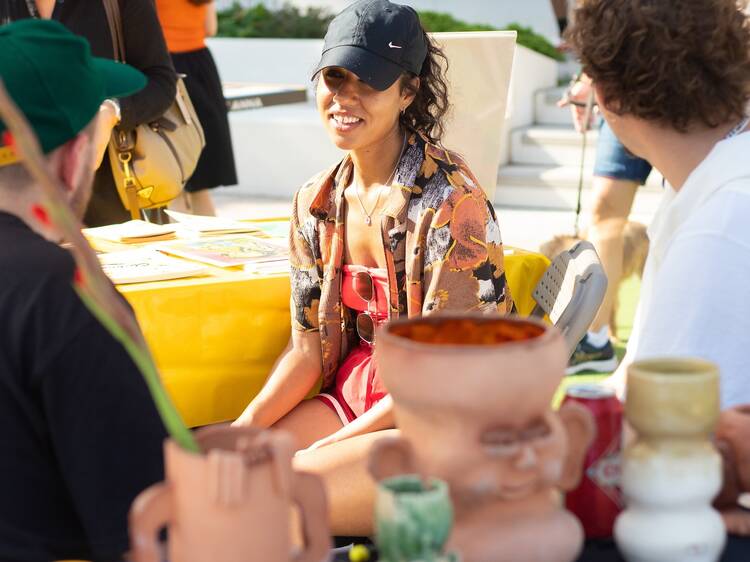 Pick up some arty goodies at the Artist Market