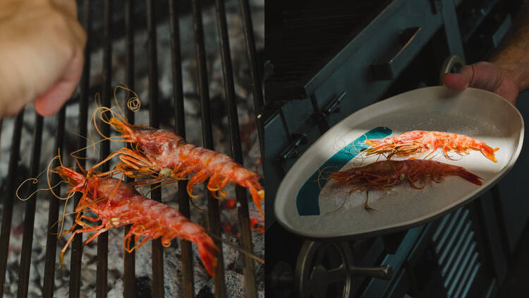 Charcoal-grilled: a fire dance