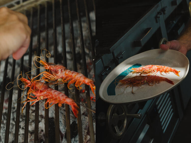 Charcoal-grilled: a fire dance