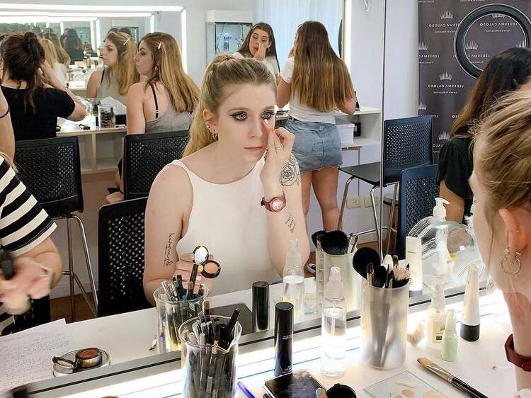 Clase de maquillaje