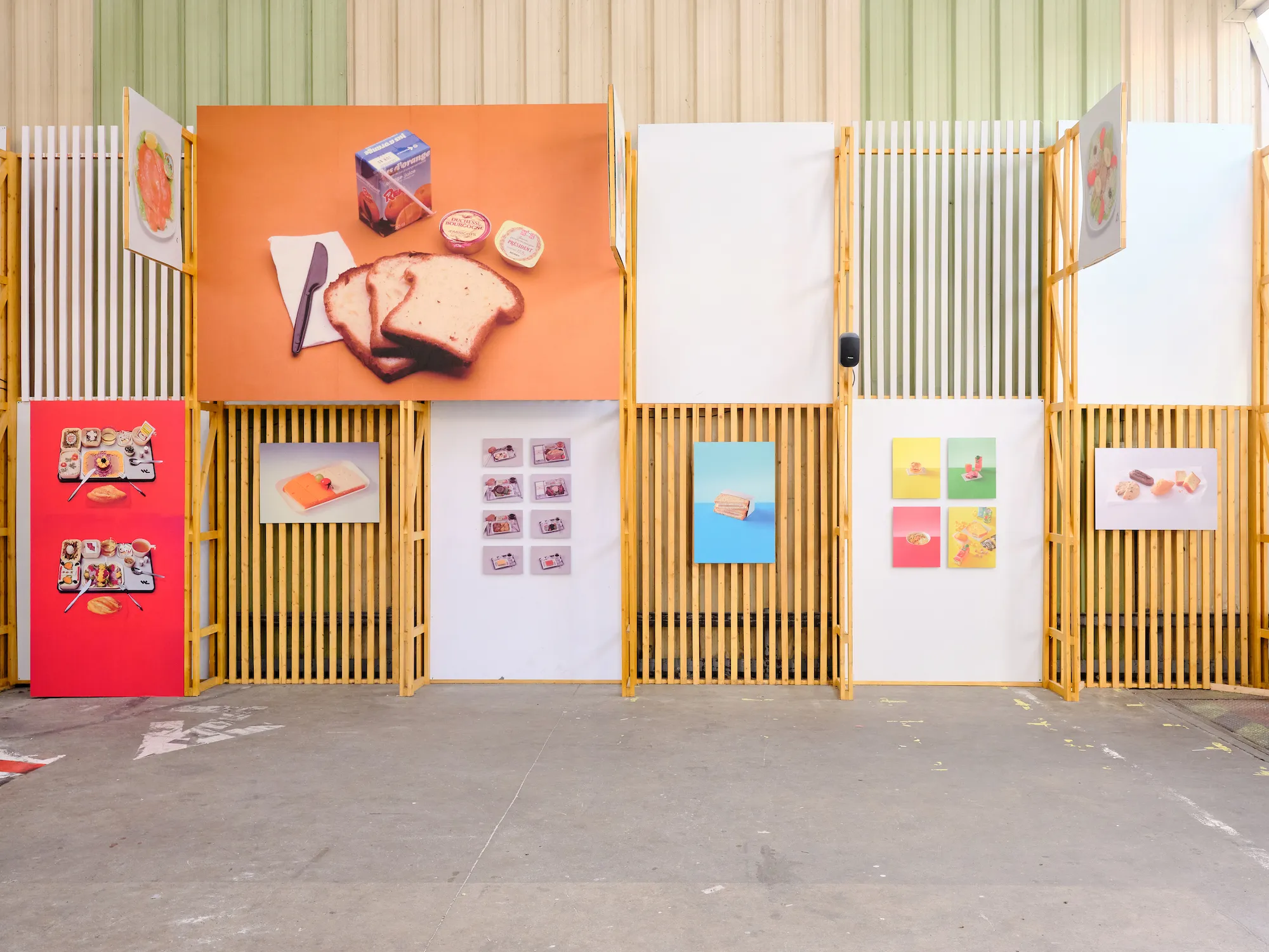 Vue de l'exposition « Food-express » © Ground Control, Nicolas Hoffmann