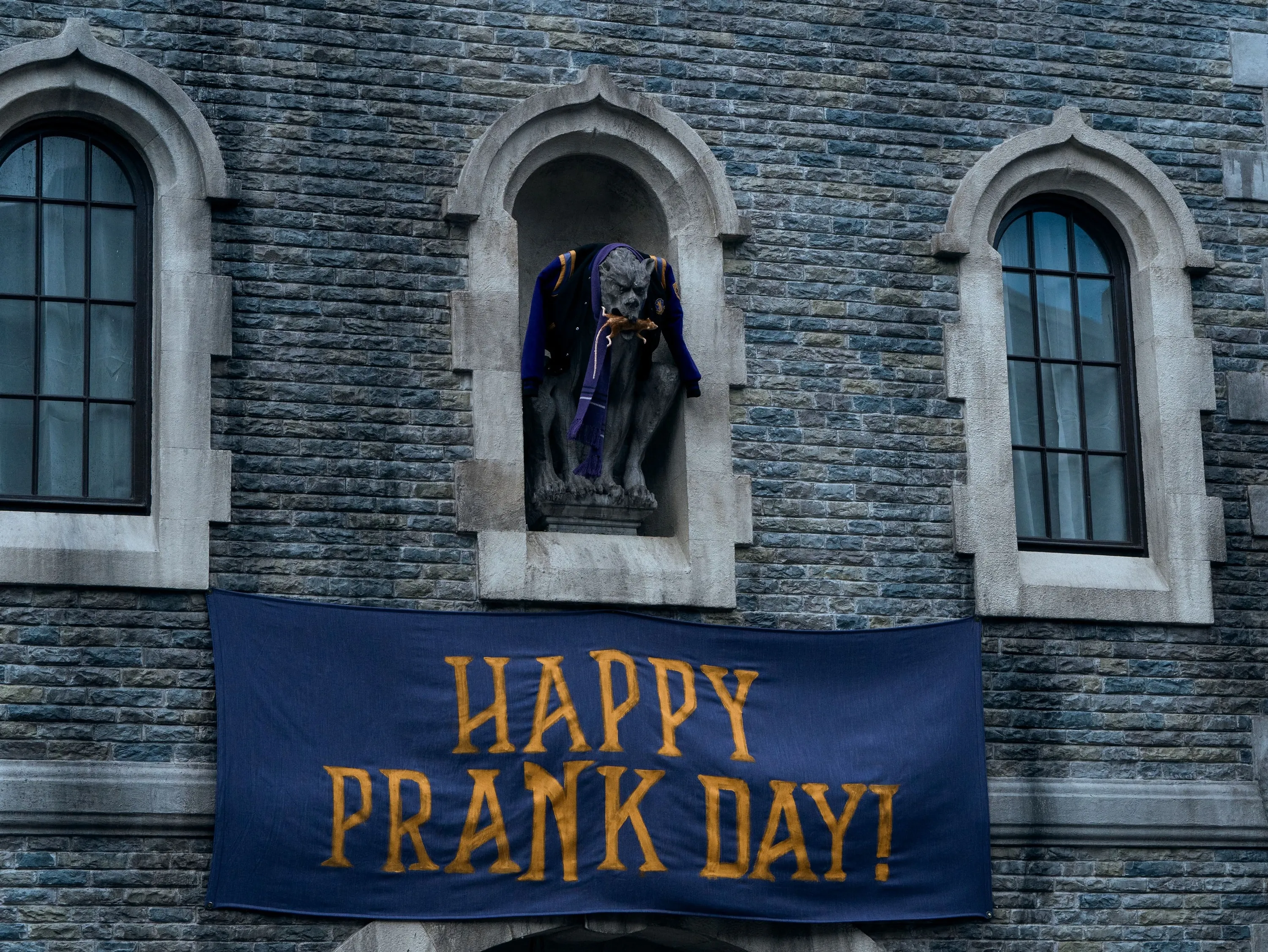 Charleville Castle decked up as Nevermore Academy in Wednesday
