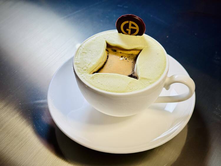 Armani/Caffè：開心果 affogato