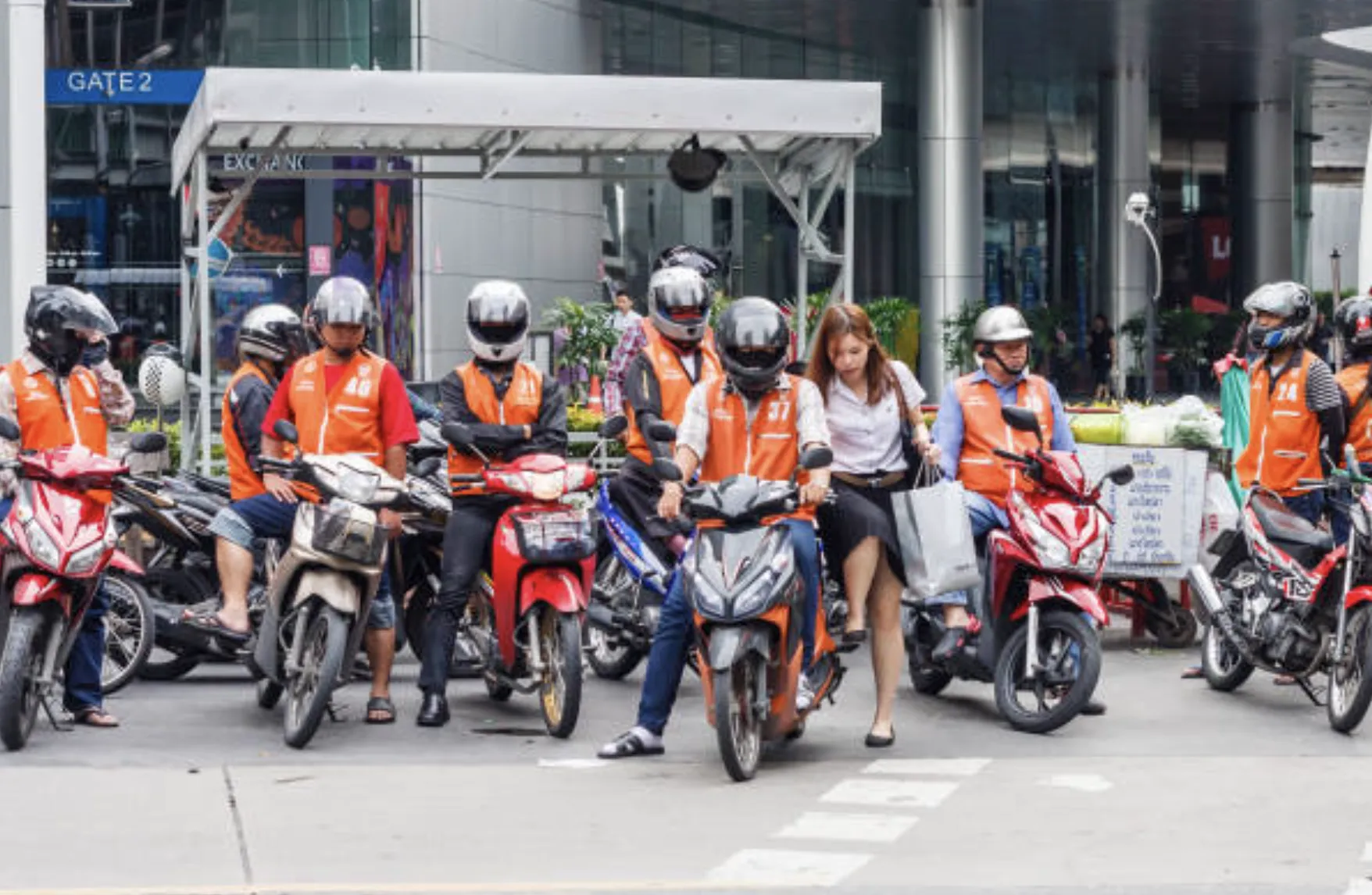 Bangkok’s motorbike