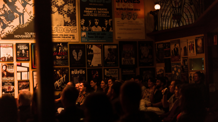 People having fun at Enmore Comedy Club