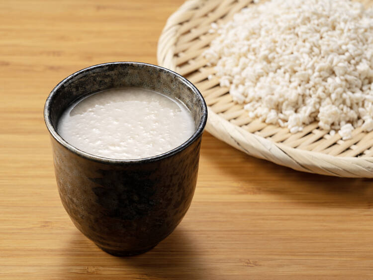 amazake and rice