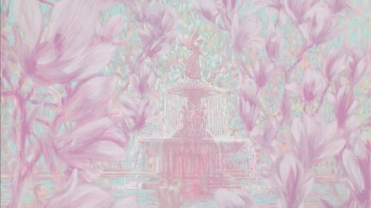 Art In The Park: Spring In Central Park, New York