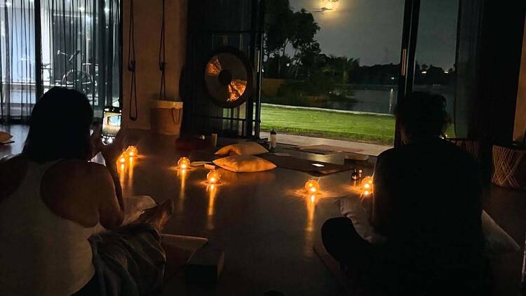 Lunar mindfulness session 