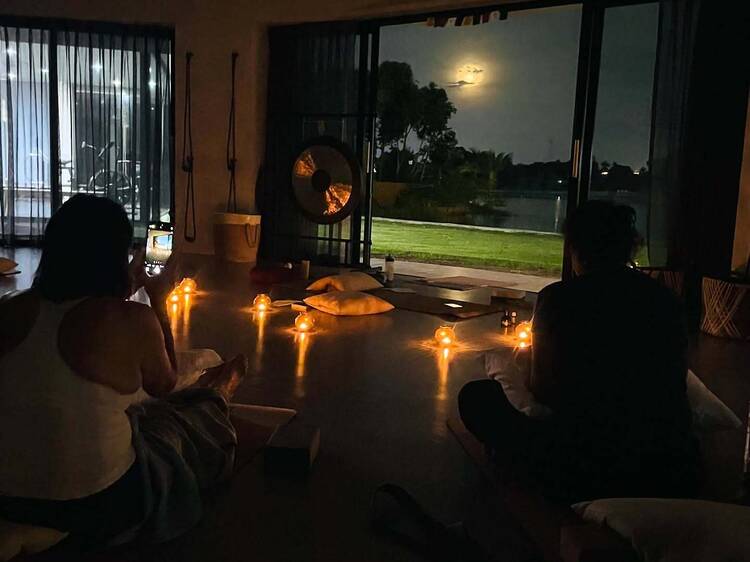 Lunar mindfulness session