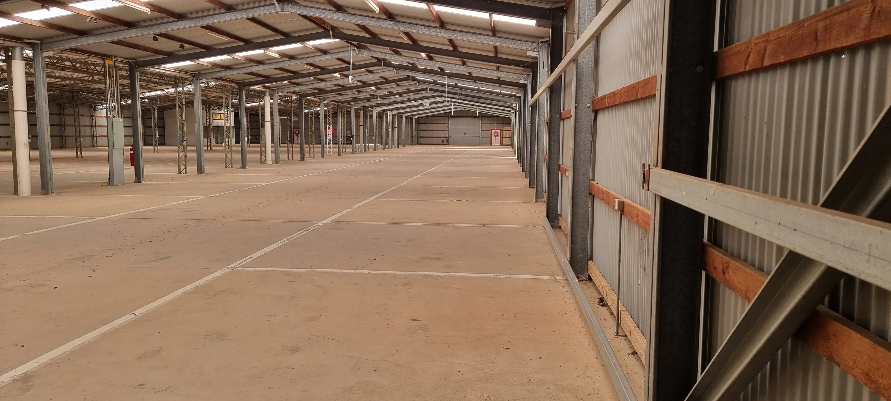 Empty warehouse