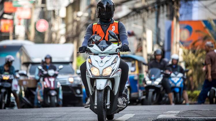 Bangkok’s motor bike