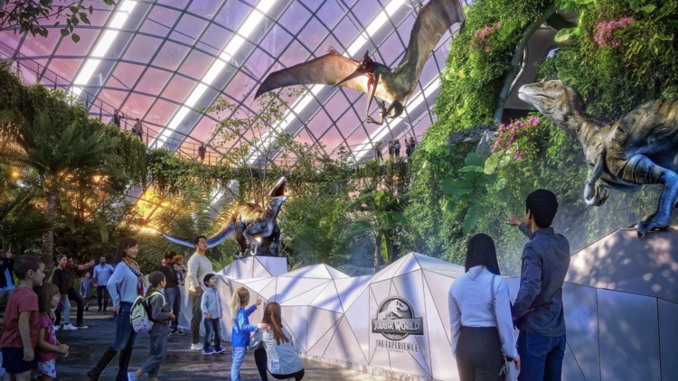 Take her on a wild adventure at Jurassic World: The Experience