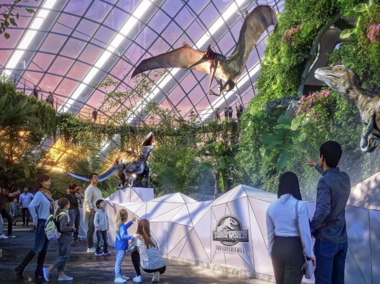 Take her on a wild adventure at Jurassic World: The Experience