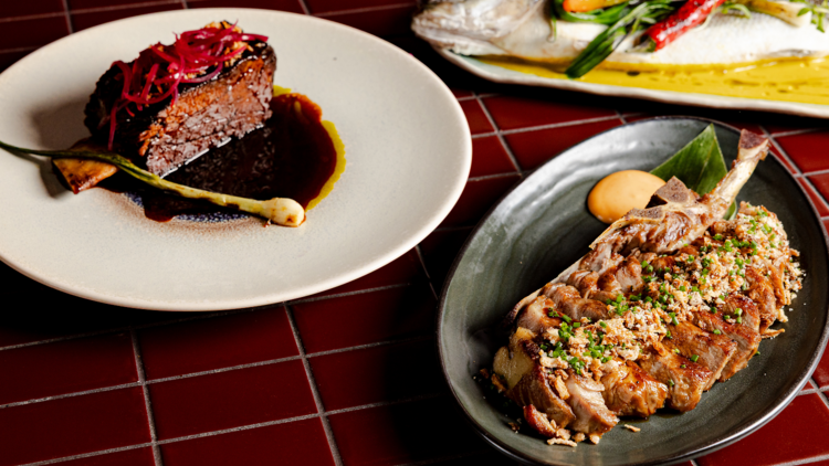 Round off the weekend with a five course experience menu