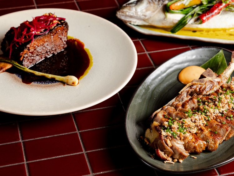 Round off the weekend with a five course experience menu