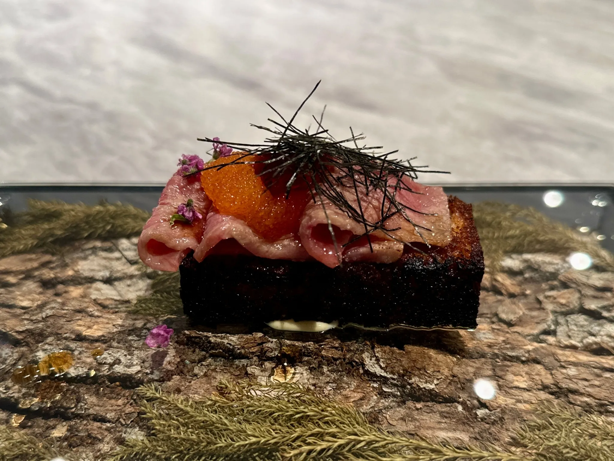 Masa Saito wagyu brioche