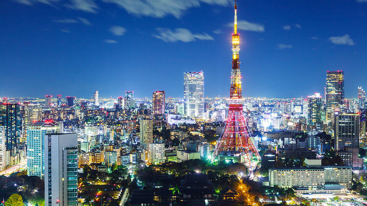 Tokyo at night