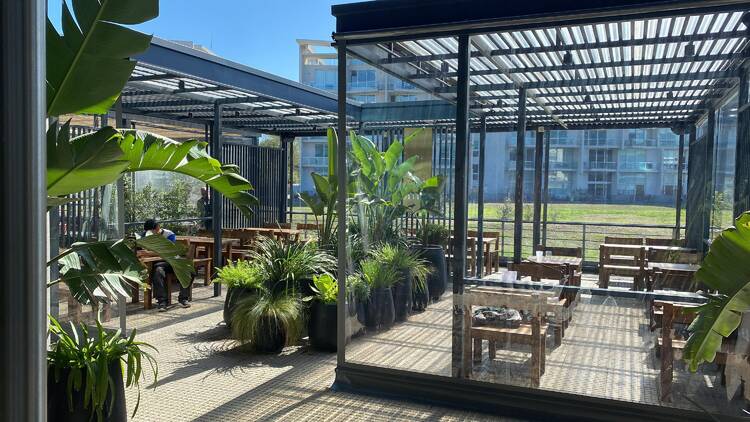 MESS: Middle East flavors, fire pits, and a garden view