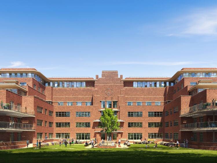 The abandoned art deco hospital in west London that is getting a new lease of life with hundreds of new homes
