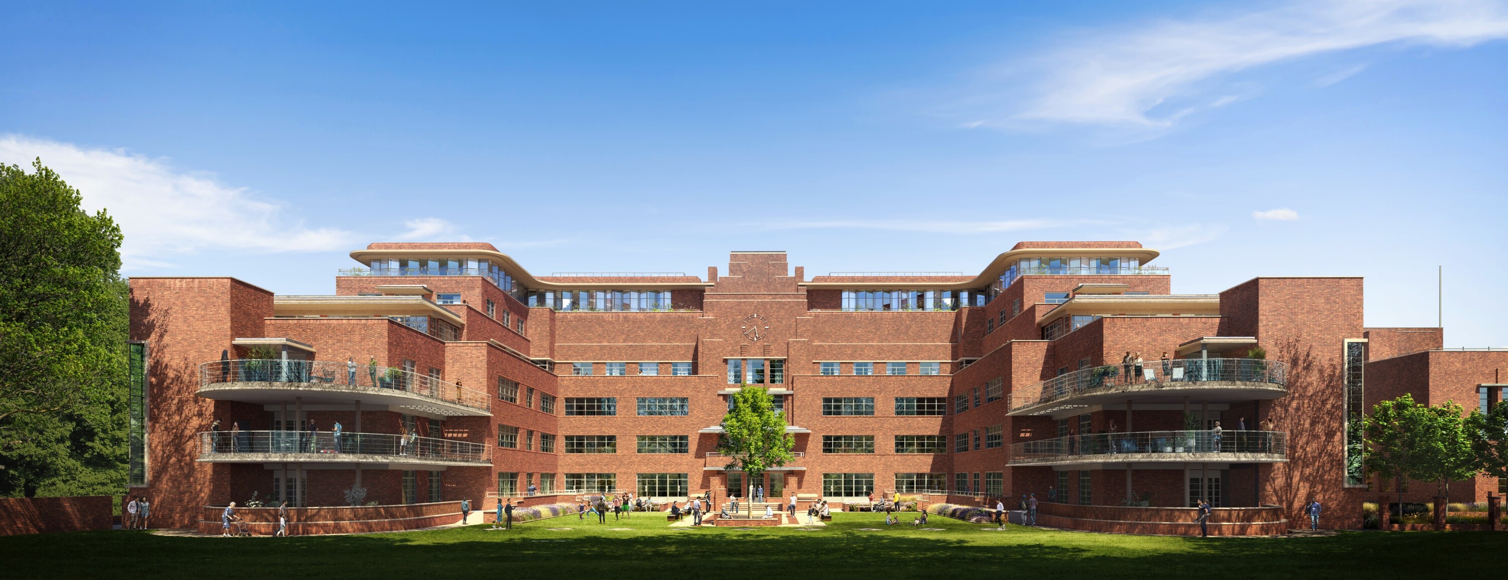 The abandoned art deco hospital in west London that is getting a new lease of life with hundreds of new homes
