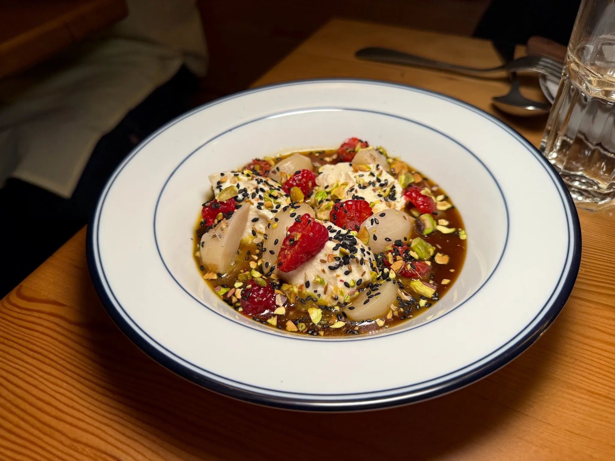 Baby Bistro turnips and tofu