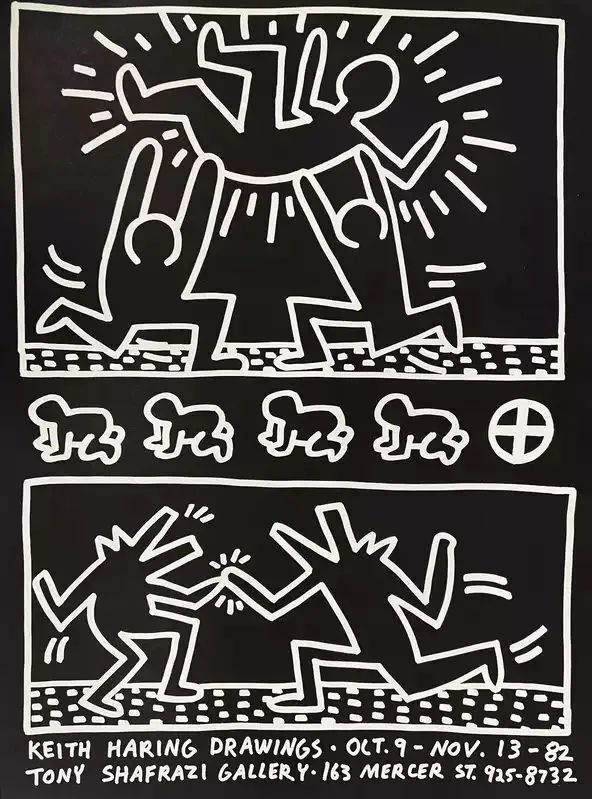 keith haring poster