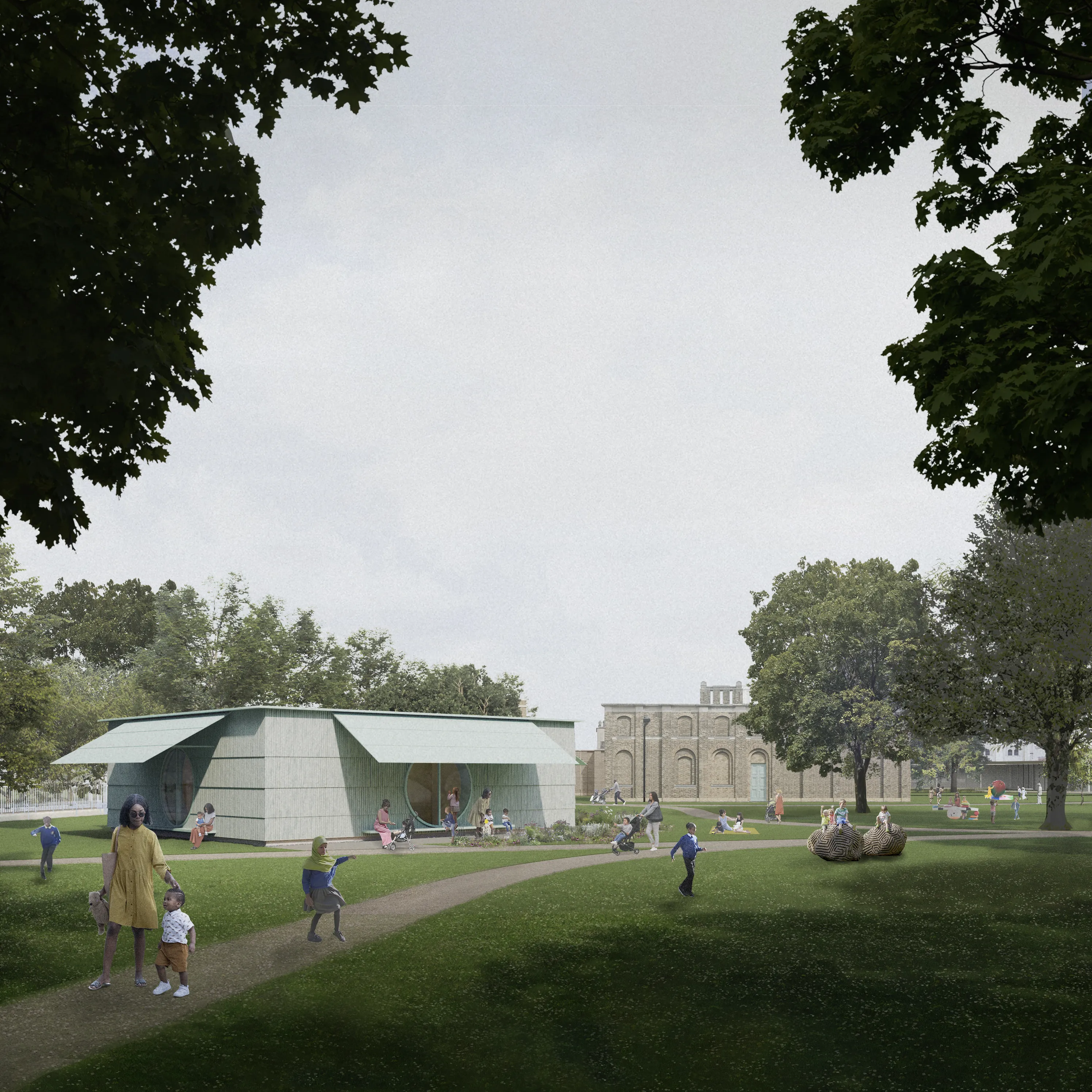 New ArtPlay Pavilion at Dulwich Picture Gallery