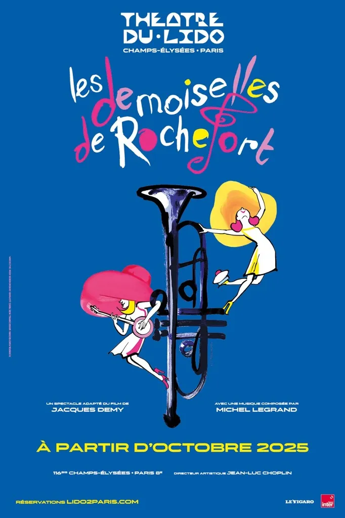 L'affiche du spectacle réalisée par Catherine Meurisse © Théâtre du Lido