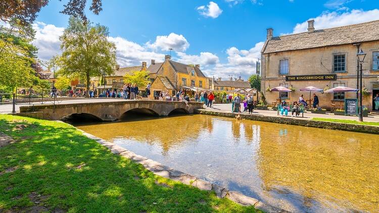 Bourton-on-the-Water in Gloucestershire, Cotswolds